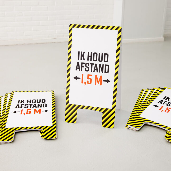 houdafstand-bordje