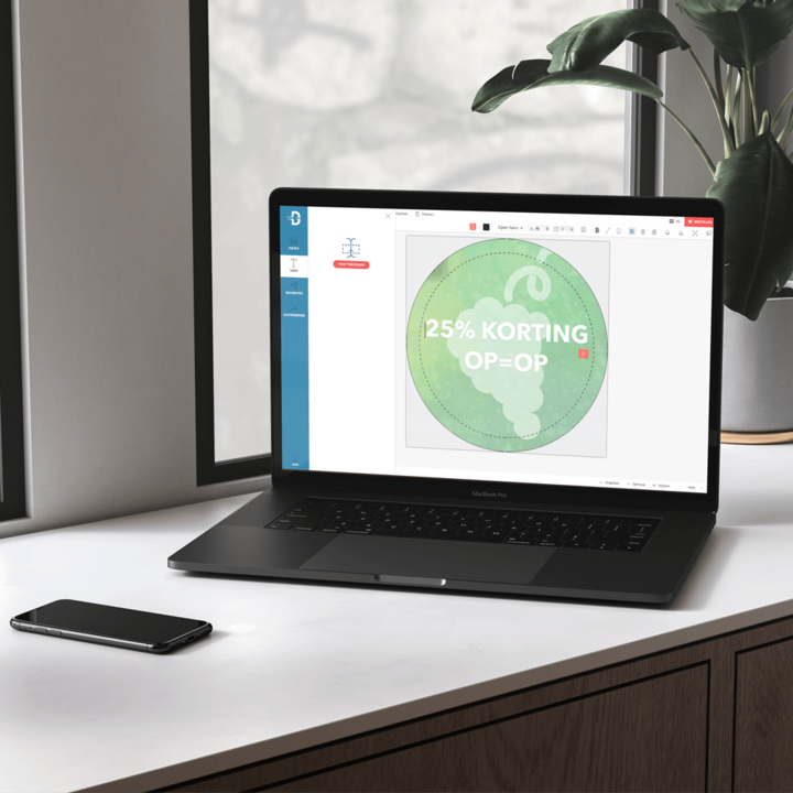 De online editor! Naar de online editor!
