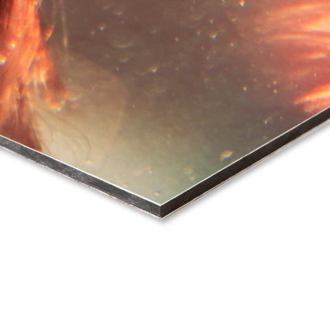 Reclamebord bedrukken van dibond