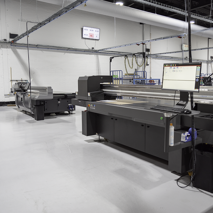 Plaatmaterialen bedrukken