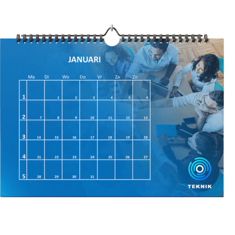 Kalenders drukken in eigen huisstijl