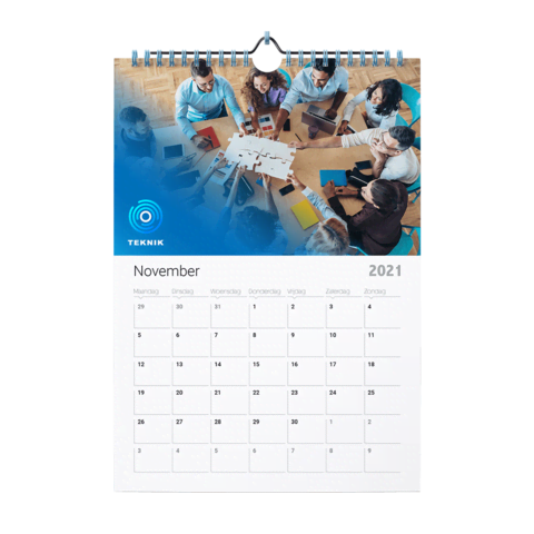 Dempsey kijk in Dwars zitten Kalender Bedrukken 2023 | Vanaf € 1,62 | Drukwerknodig.nl