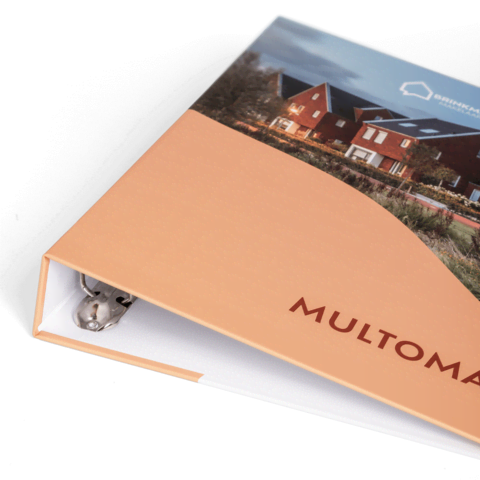 Multomap bedrukken | Ringband en ordners ontwerpen