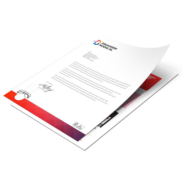 briefpapier drukken briefpapier-drukken