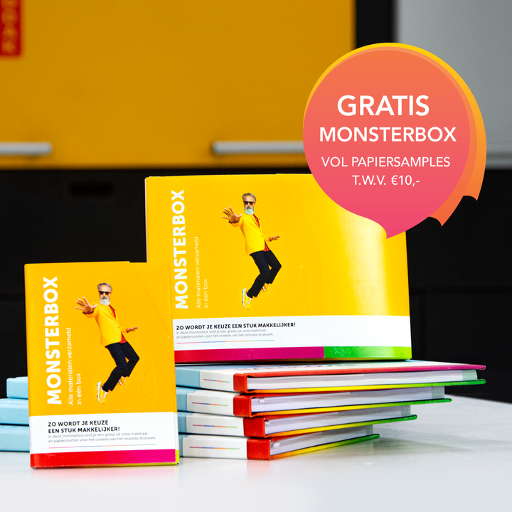 Gratis monsterbox t.w.v. 10 euro!