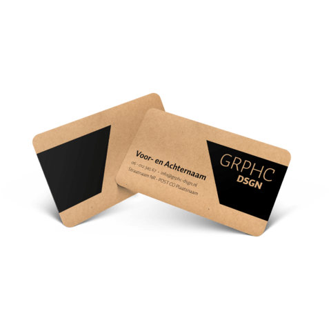 Ronde visitekaartjes Ronde visitekaartjes