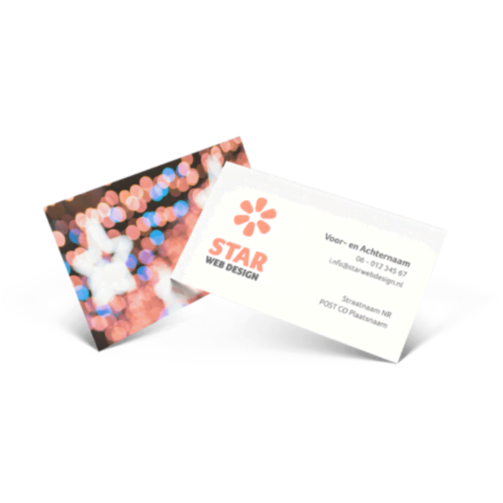 Luxe visitekaartjes materiaal Luxe visitekaartjes materiaal