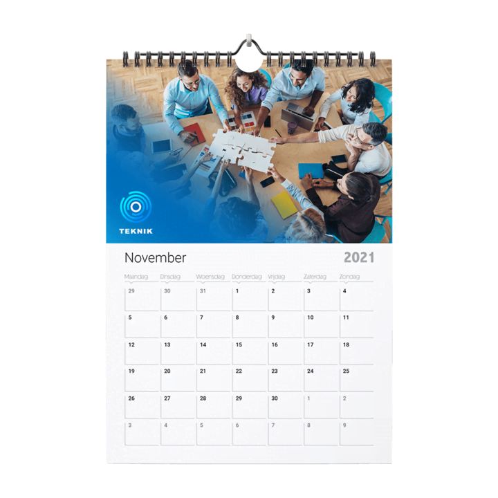 Jaarkalender maken Jaarkalender maken