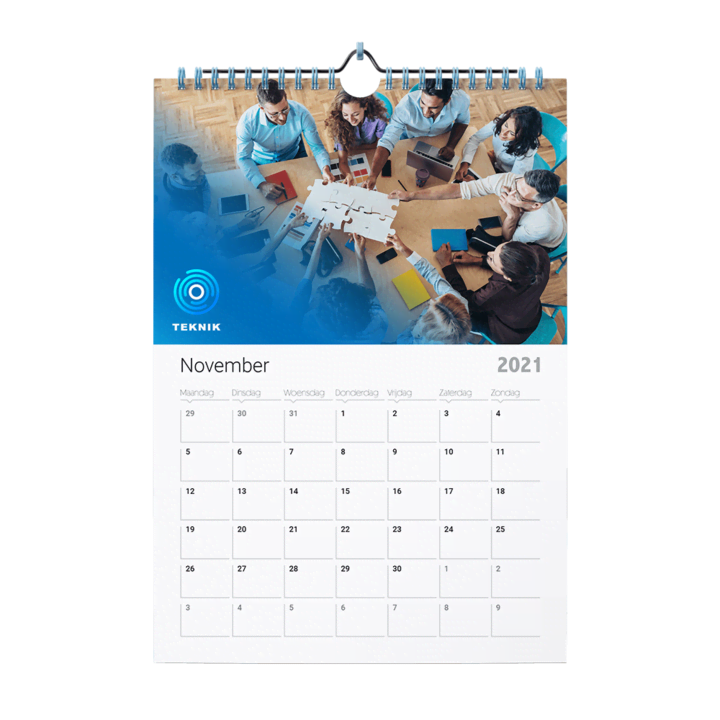 Via onze Online Editor kun je eenvoudig verjaardagskalenders maken