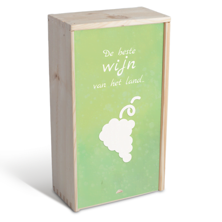 Wijnkist bedrukken Wijnkist bedrukken