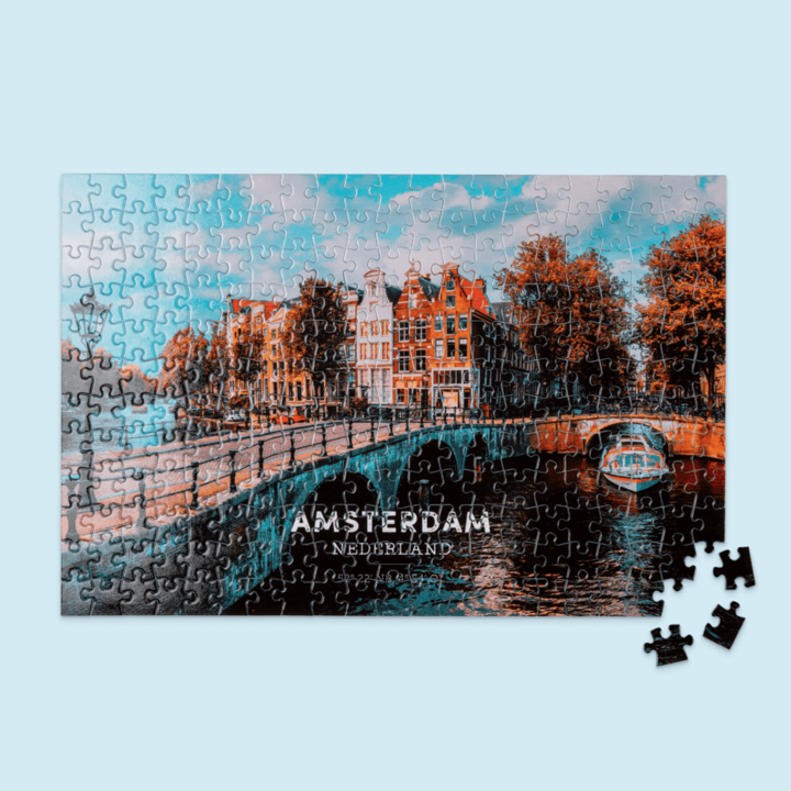 10 jaar in dienst cadeau puzzel