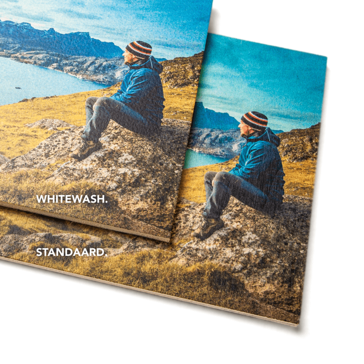 Afwerking hout bedrukken