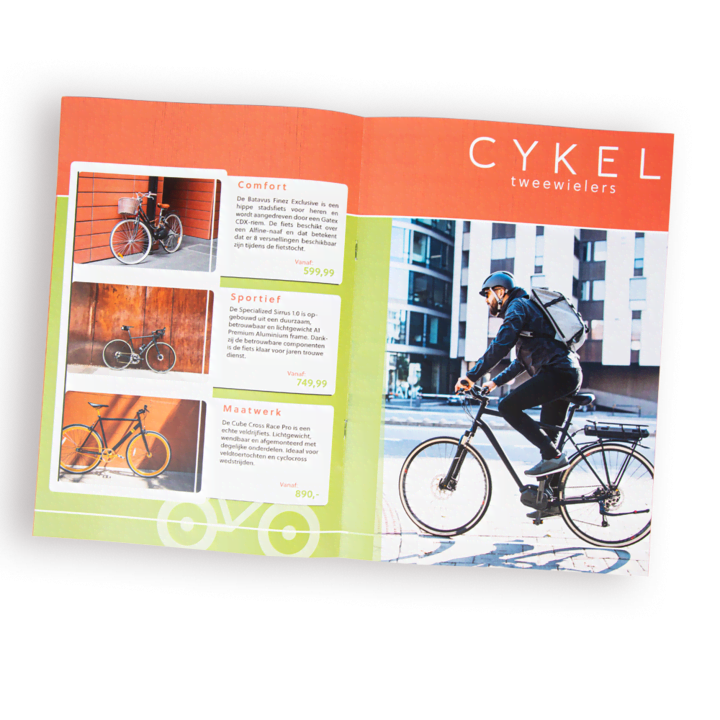 Brochures maken en bestellen Brochures maken en bestellen