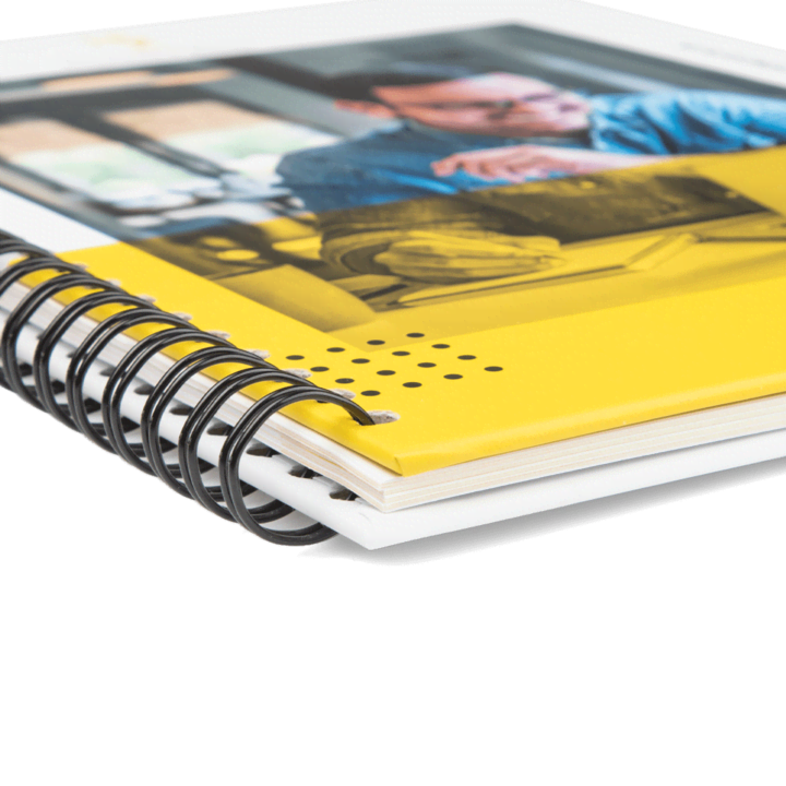 Hardcover Wire-O maken
