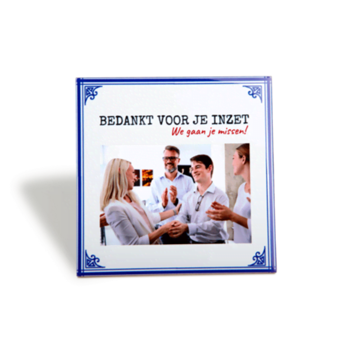 Tegeltje bedrukken Tegeltje bedrukken