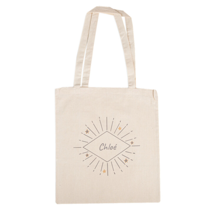 Tas met naam of tekst