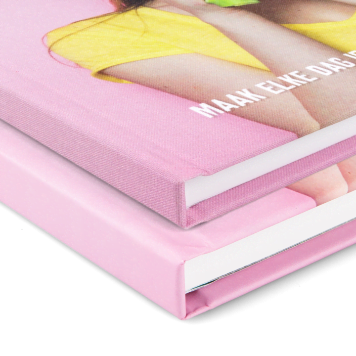 Boek linnen en mat cover