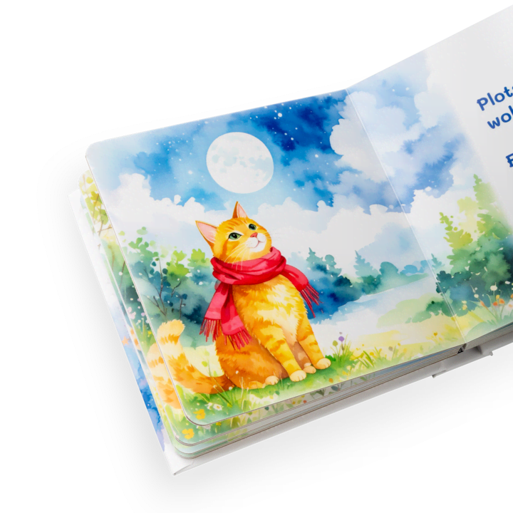 Kinderboekje van karton