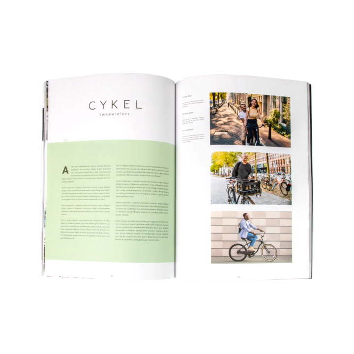 Tijdschrift maken liggend of staand