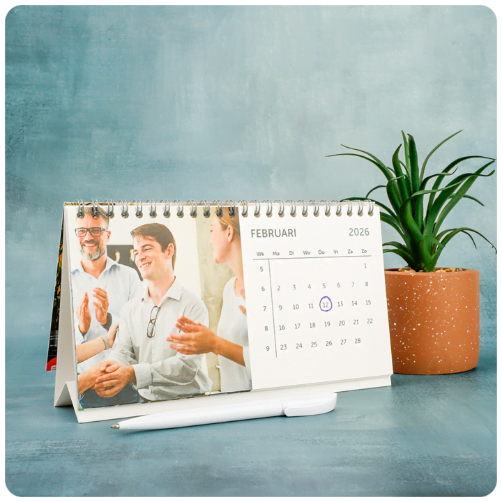 Bureaukalender 2026 maken Bureaukalender 2026 maken