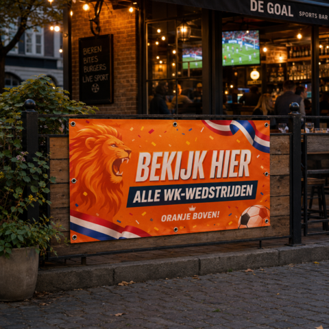 Oranje banners Oranje banners