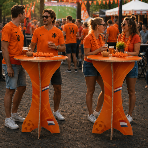 WK statafel bedrukken WK statafel bedrukken