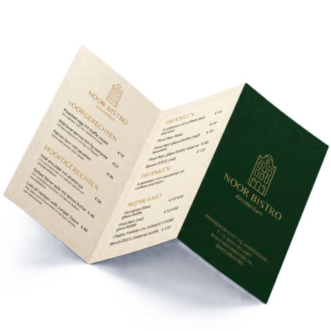 Menukaarten maken