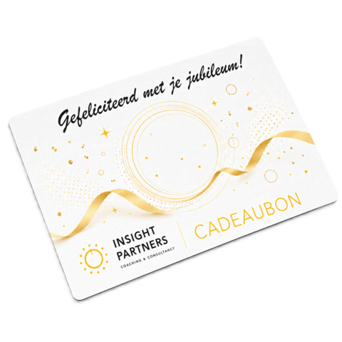 Jubileum cadeau cadeaubon Jubileum cadeau cadeaubon