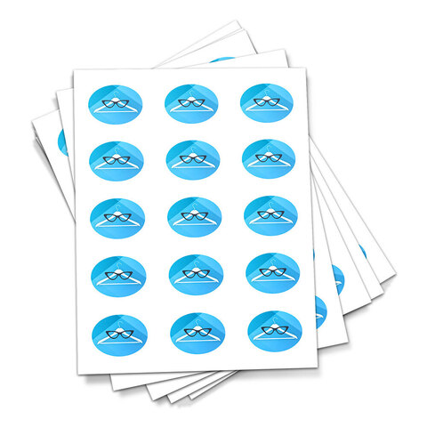 Bij elkaar passen ondernemer Ijver Stickers op vel drukken | Stickervellen printen| Drukwerknodig.nl